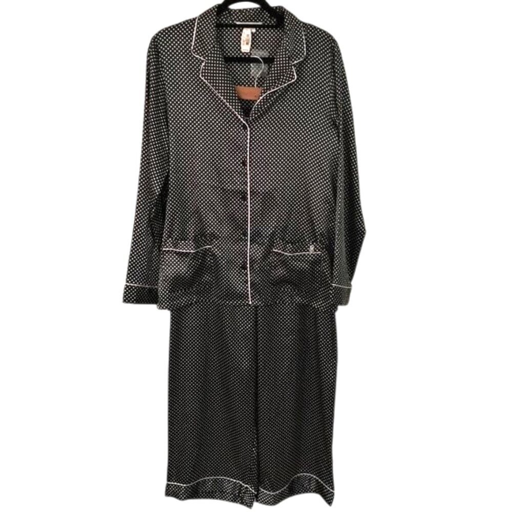 Victoria’s Secret Polka Dot Silky Pajama Set Size M